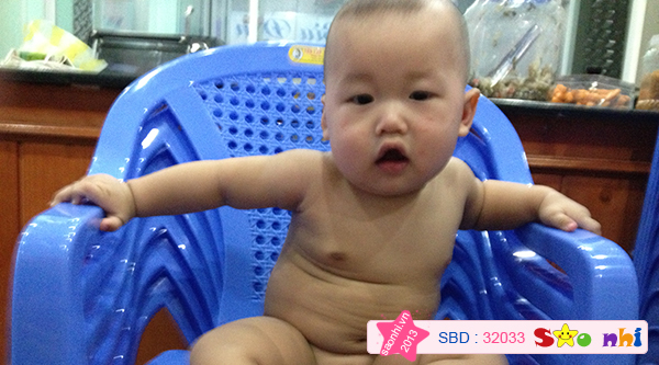 Bé Nguyễn Trần Thiên Bảo