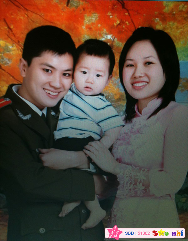 Gia đình bé Nguyễn Trọng Quốc Hào