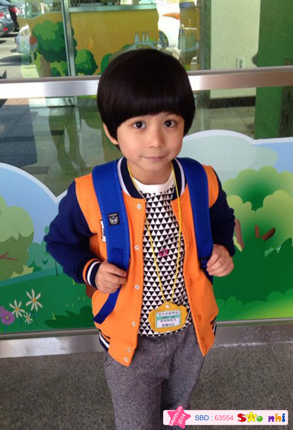 mason ngày đầu tiên đi học