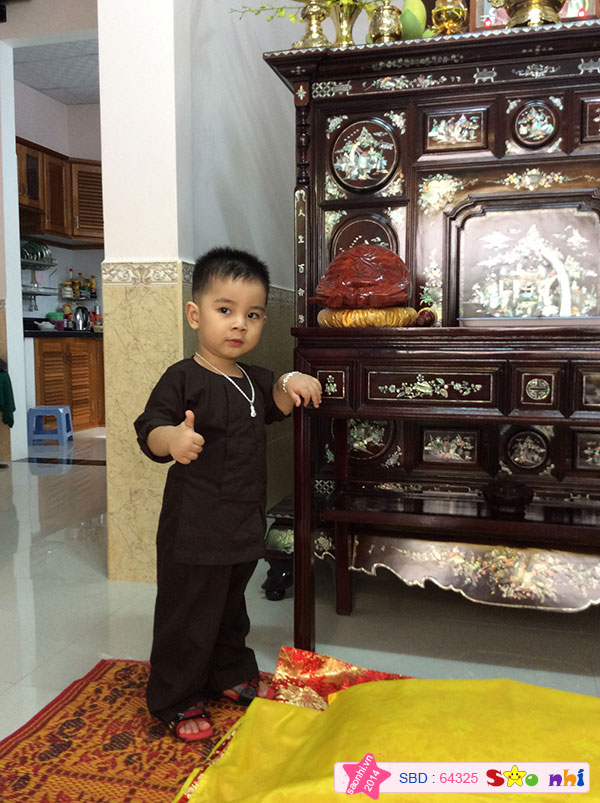 Bé Trần Đăng Khôi Nguyên