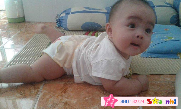 💚❤💚 Bối Bối lật nè 💜❤💚