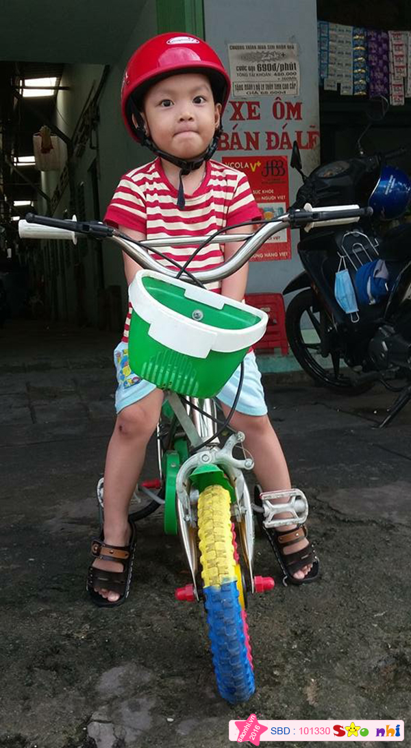 Tập chạy xe đạp